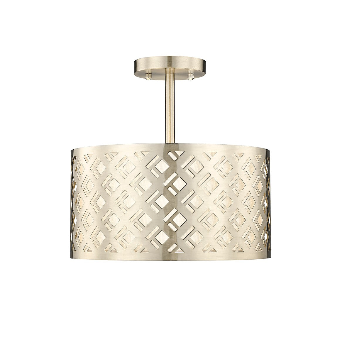 Millennium - 4292-MG - Two Light Semi Flush Mount - Gracelan - Modern Gold