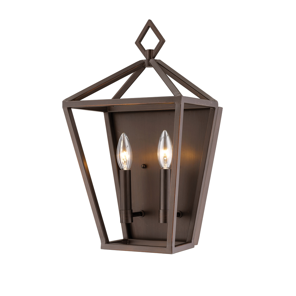 Two Light Wall Sconce