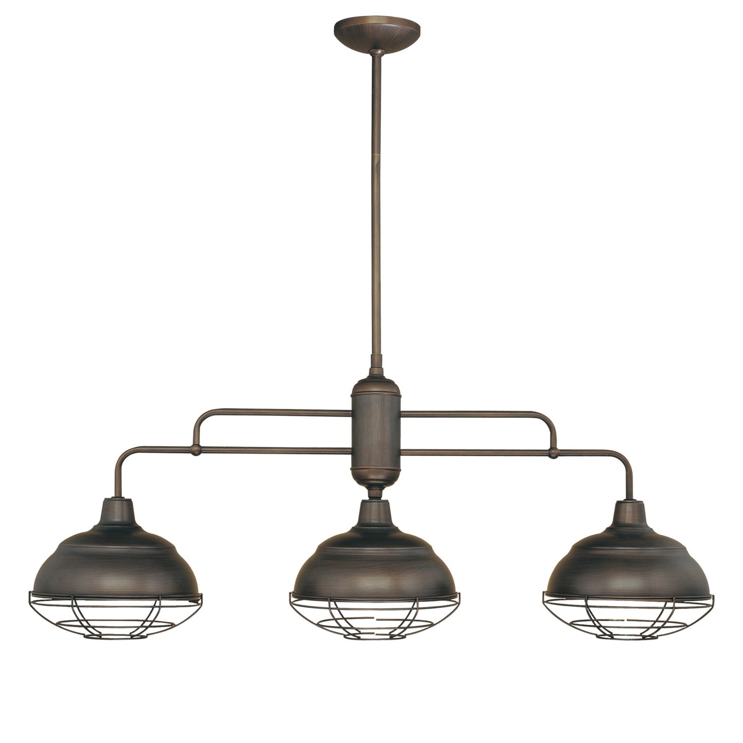 Millennium - 5313-RBZ - Three Light Island Pendant - Neo-Industrial - Rubbed Bronze