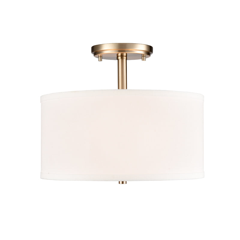 Guyten Two Light Semi-Flush Mount