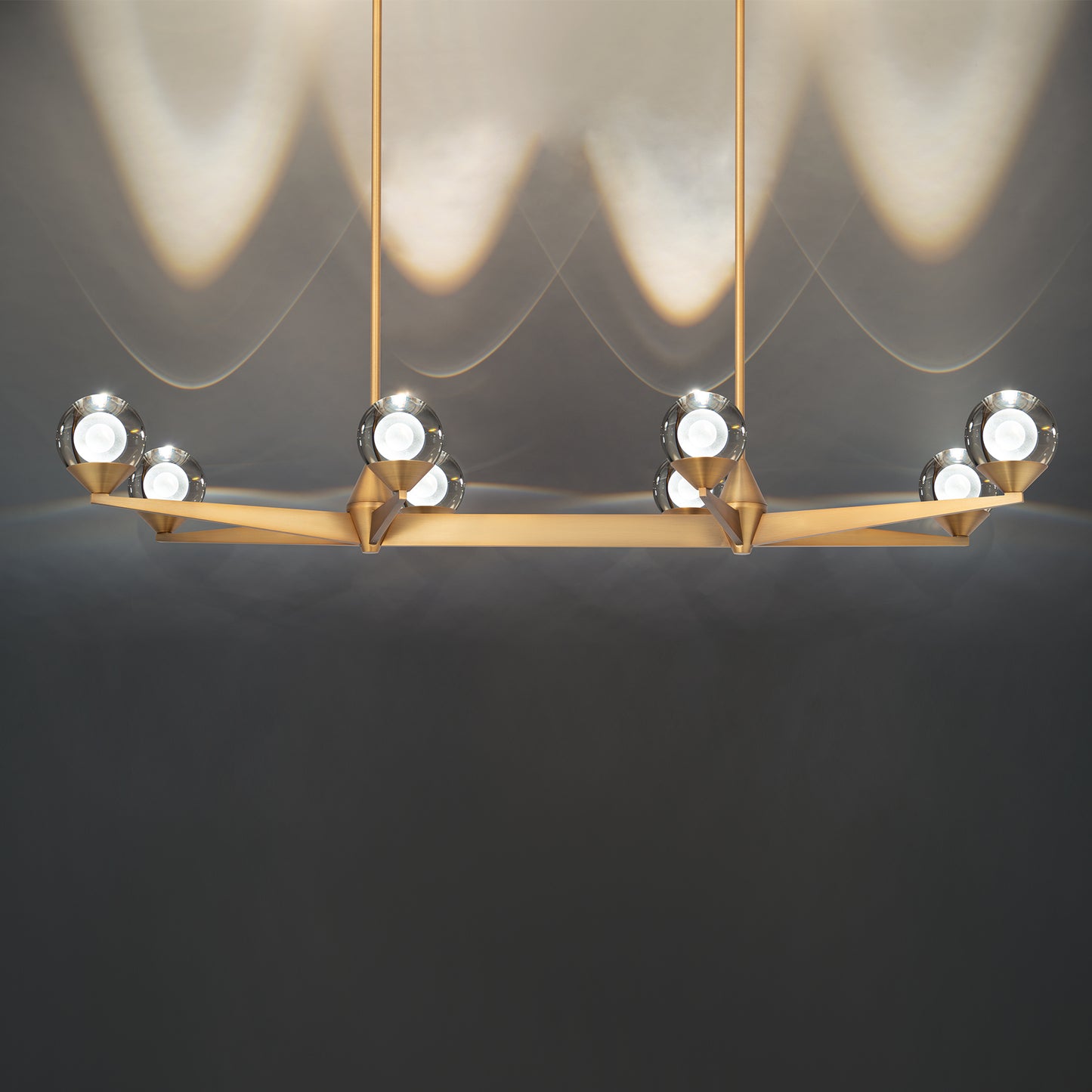 Double Bubble LED Chandelier