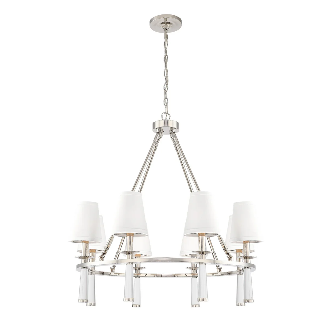 Baxter 8 Light Chandelier