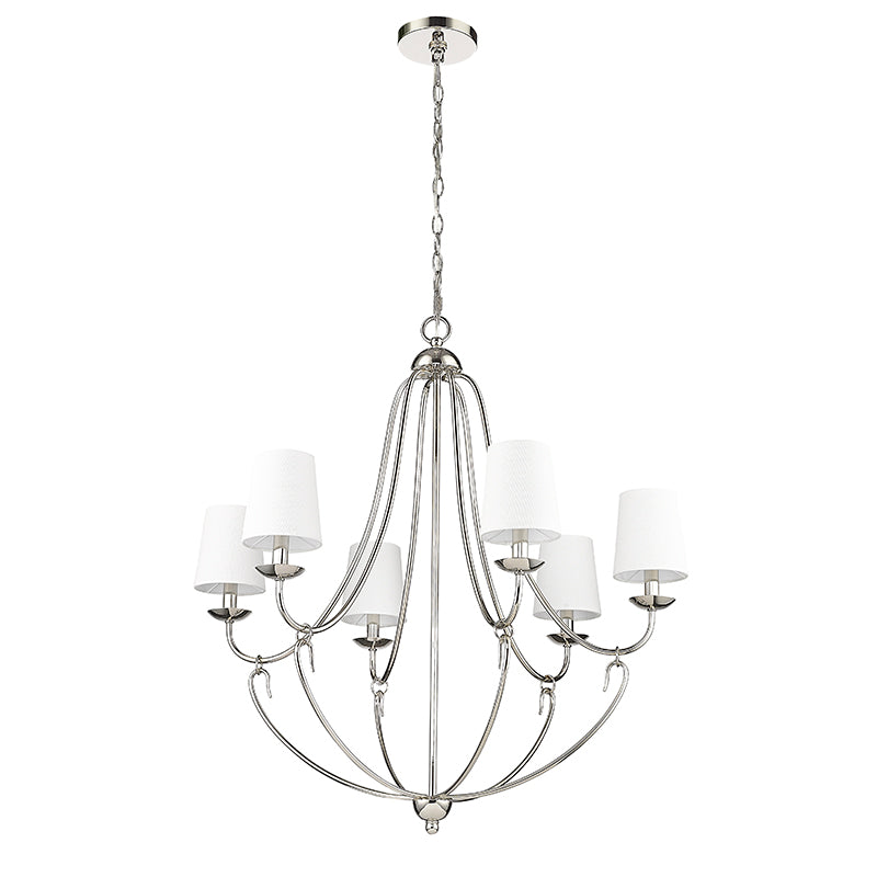 Eisley-Six Light Chandelier