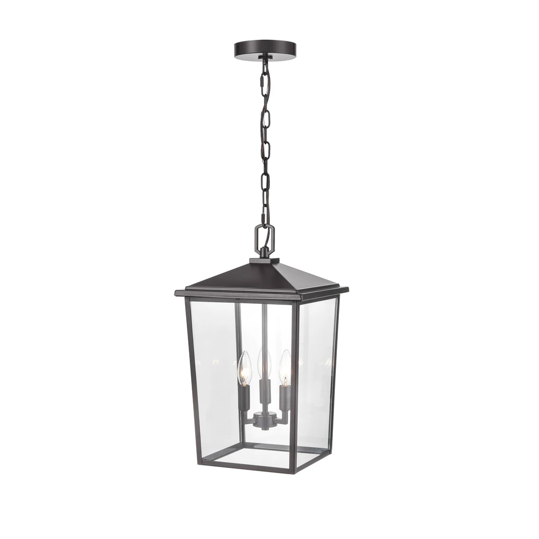Fetterton Three Light Outdoor Hanging Lantern