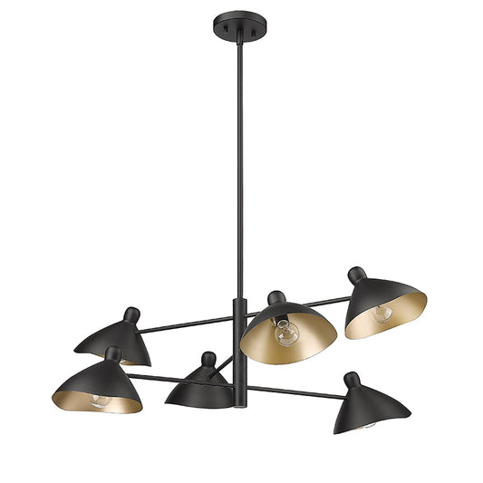 Warhol Six Light Chandelier