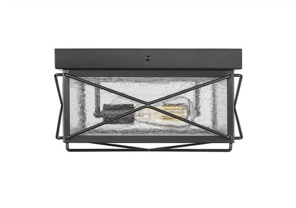 Robinson Two Light Outdoor Flush Mount