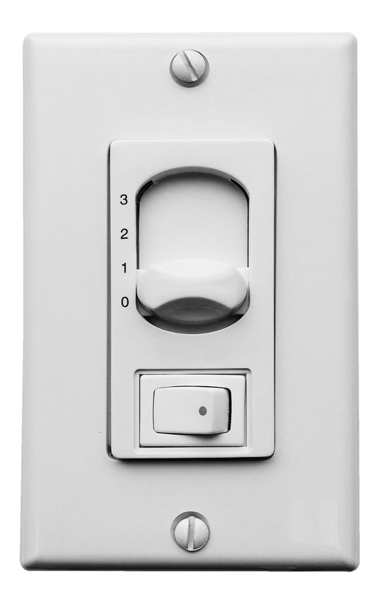 Matthews Fan Company - AT-ME-WC - Wall Control - Wall switch - Gloss White