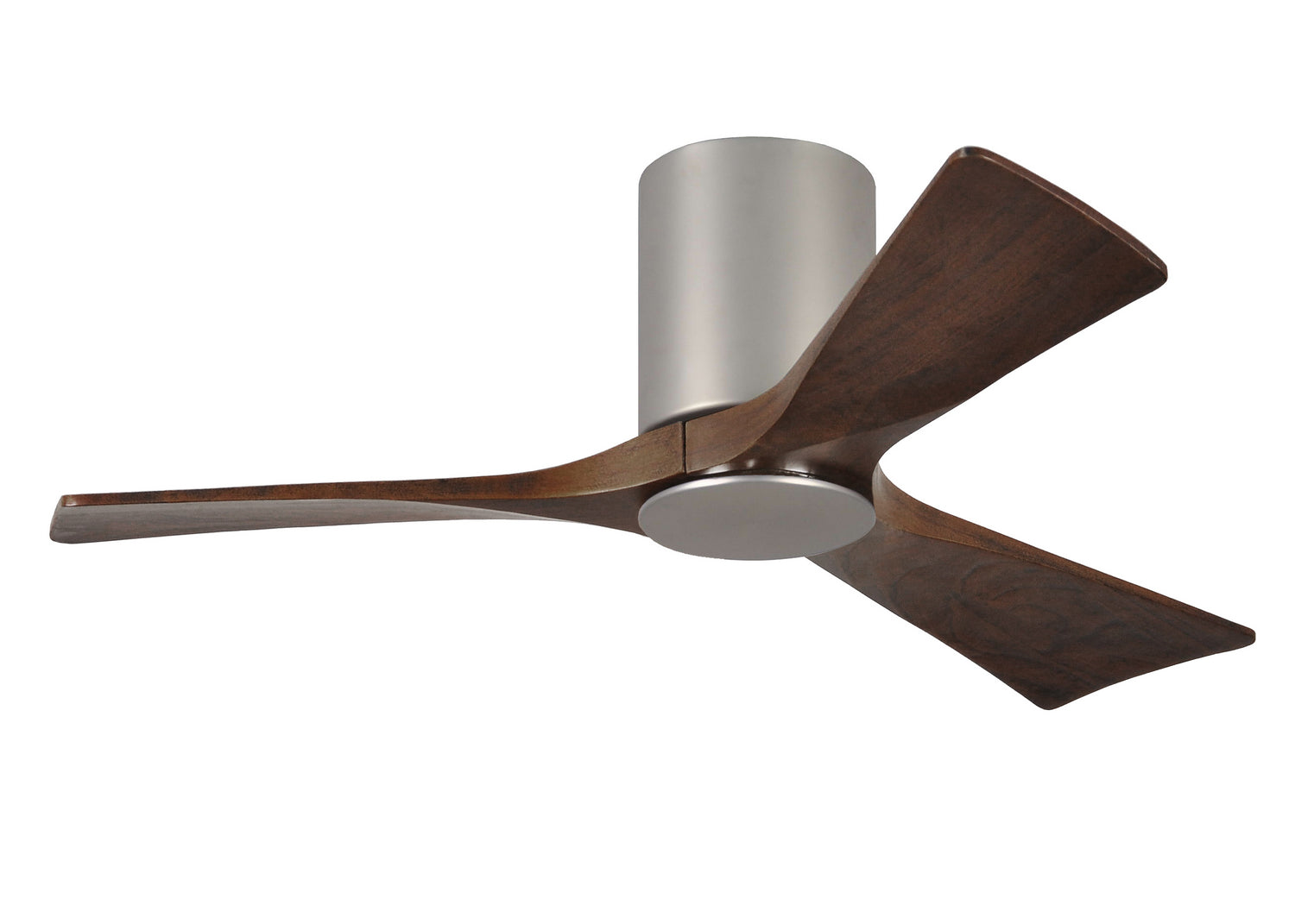 Matthews Fan Company - IR3HLK-BN-WA-42 - 42"Ceiling Fan - Irene-3HLK - Brushed Nickel