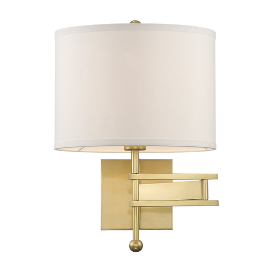Crystorama - MAR-A8031-AG - One Light Wall Sconce - Marshall - Aged Brass