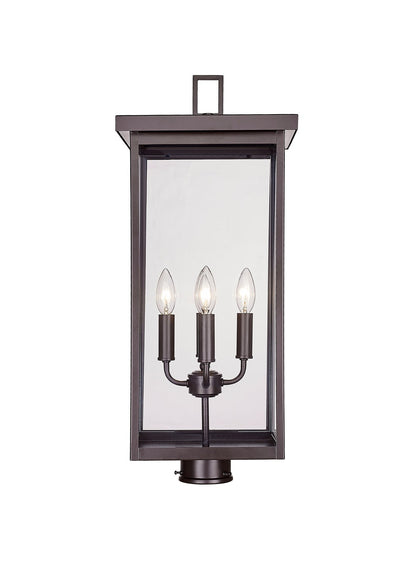 Millennium - 42604-PBZ - Four Light Outdoor Post Lantern - Barkeley - Powder Coated Bronze