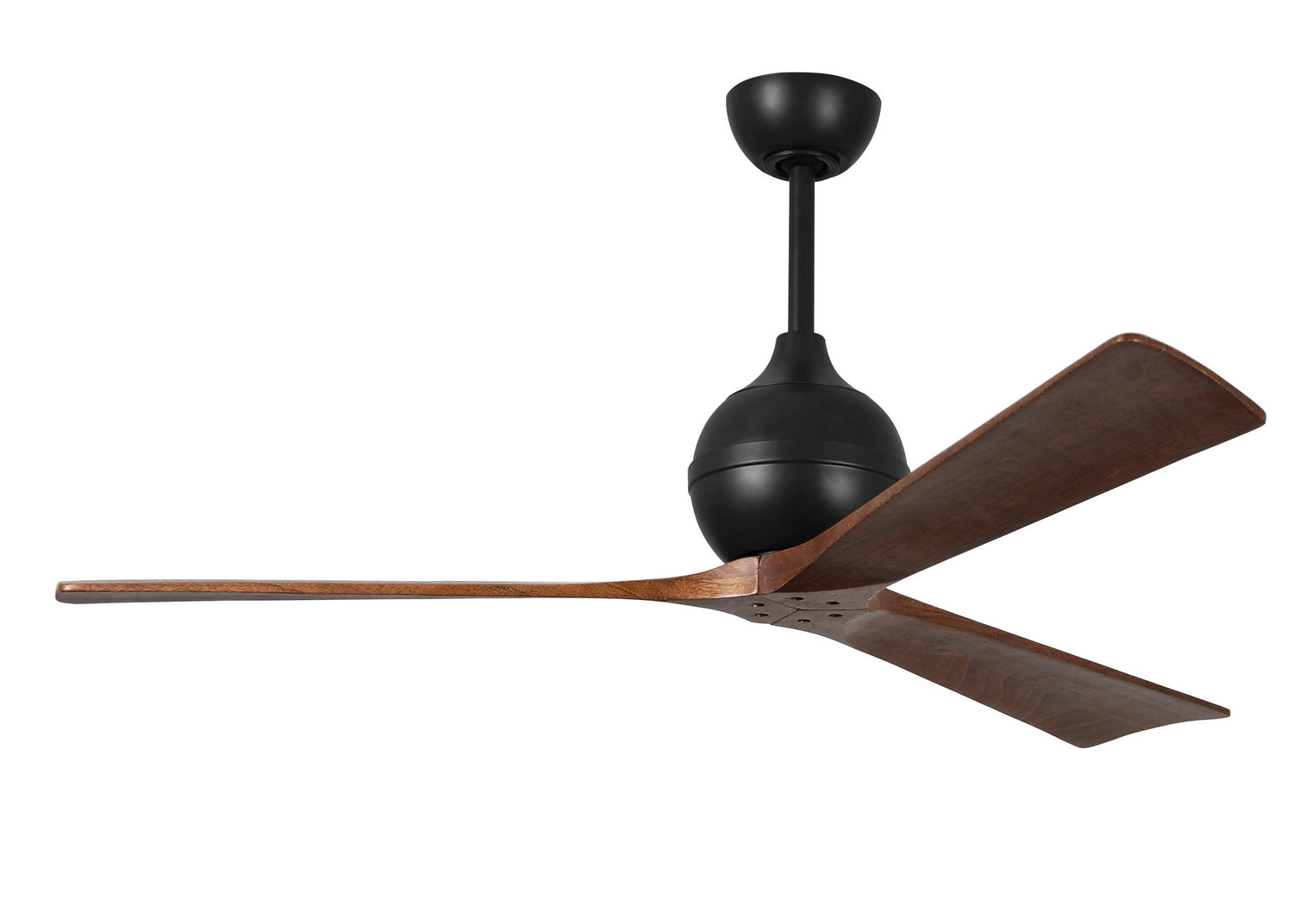 Matthews Fan Company - IR3-BK-WA-60 - 60"Ceiling Fan - Irene-3 - Matte Black