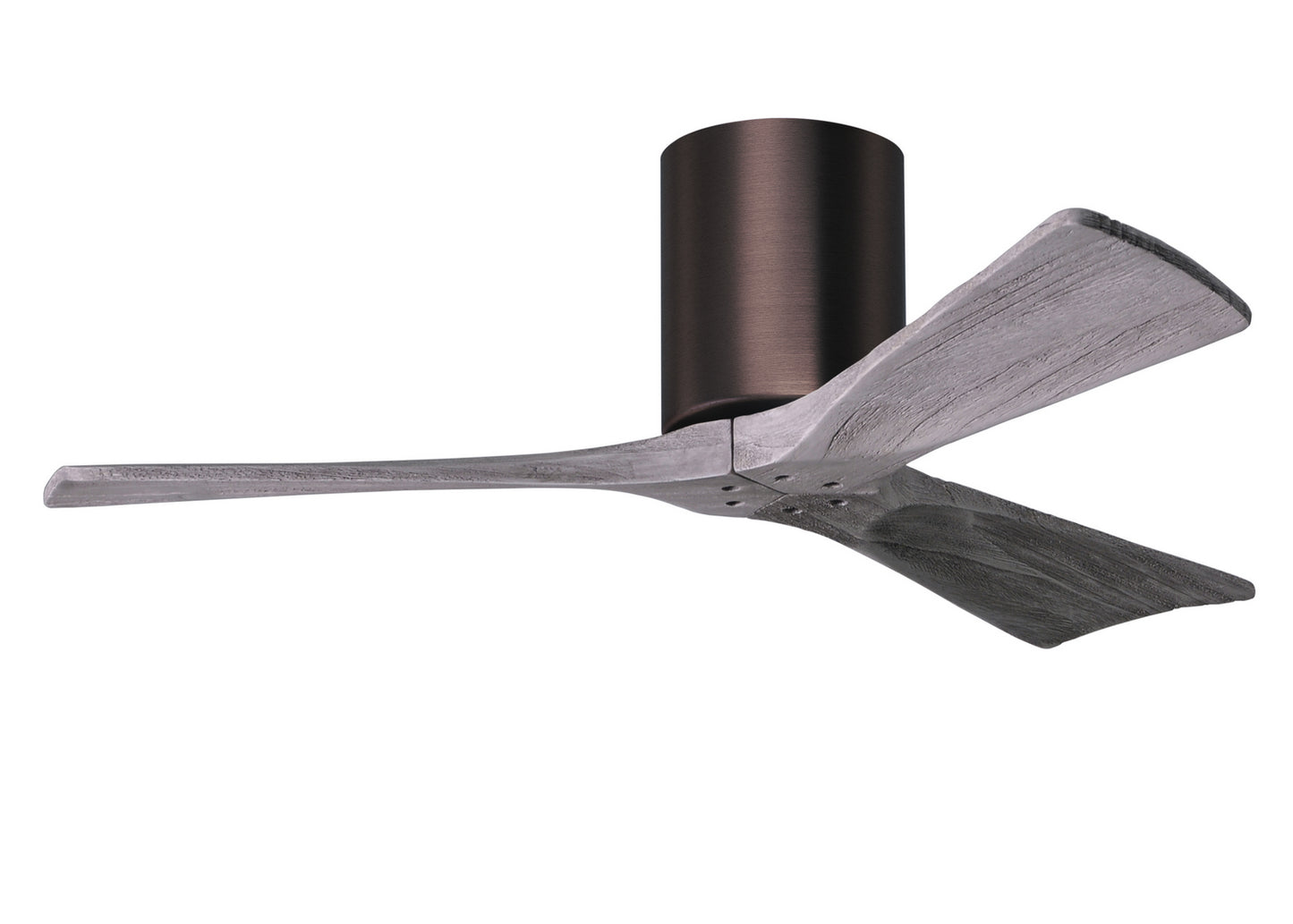 Matthews Fan Company - IR3H-BB-BW-42 - 42"Ceiling Fan - Irene-3H - Brushed Bronze