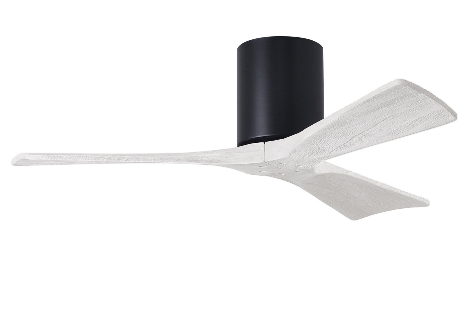 Matthews Fan Company - IR3H-BK-MWH-42 - 42"Ceiling Fan - Irene-3H - Matte Black