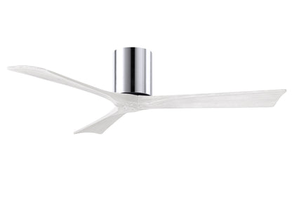 Matthews Fan Company - IR3H-CR-MWH-52 - 52"Ceiling Fan - Irene-3H - Polished Chrome