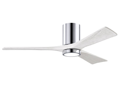 Matthews Fan Company - IR3HLK-CR-MWH-52 - 52"Ceiling Fan - Irene-3HLK - Polished Chrome