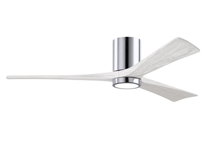 Matthews Fan Company - IR3HLK-CR-MWH-60 - 60"Ceiling Fan - Irene-3HLK - Polished Chrome