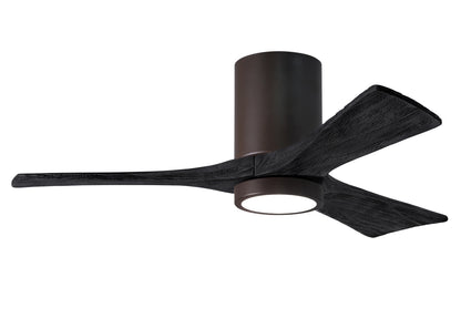 Matthews Fan Company - IR3HLK-TB-BK-42 - 42"Ceiling Fan - Irene-3HLK - Textured Bronze