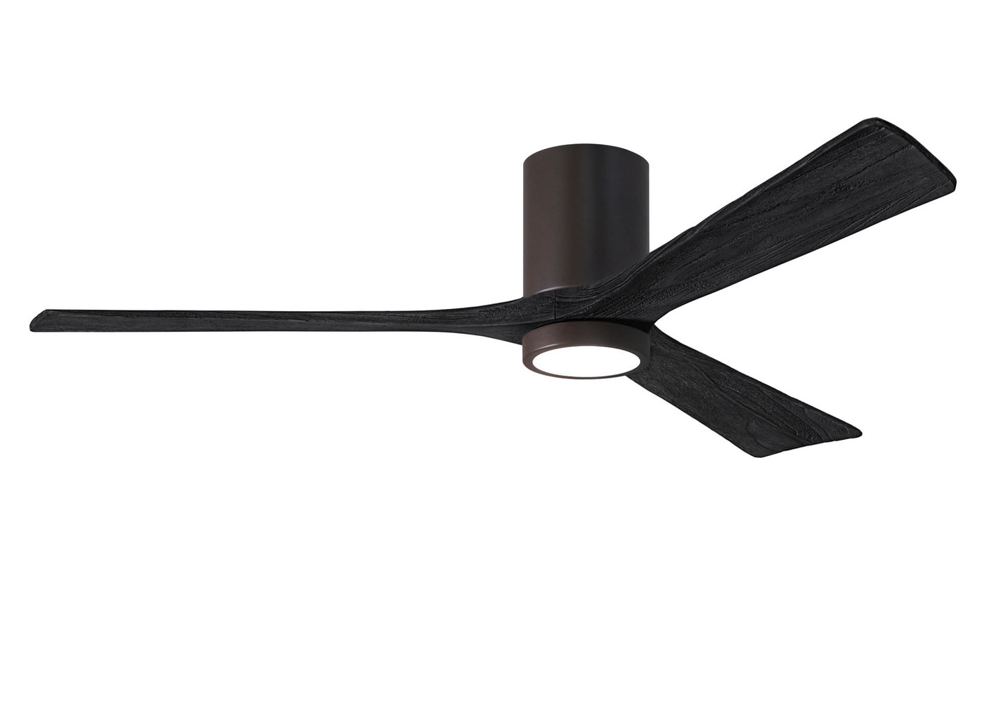 Matthews Fan Company - IR3HLK-TB-BK-60 - 60"Ceiling Fan - Irene-3HLK - Textured Bronze