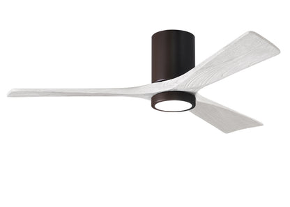 Matthews Fan Company - IR3HLK-TB-MWH-52 - 52"Ceiling Fan - Irene-3HLK - Textured Bronze