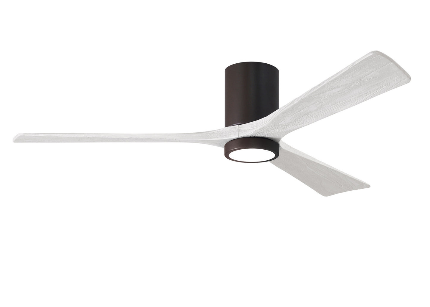 Matthews Fan Company - IR3HLK-TB-MWH-60 - 60"Ceiling Fan - Irene-3HLK - Textured Bronze