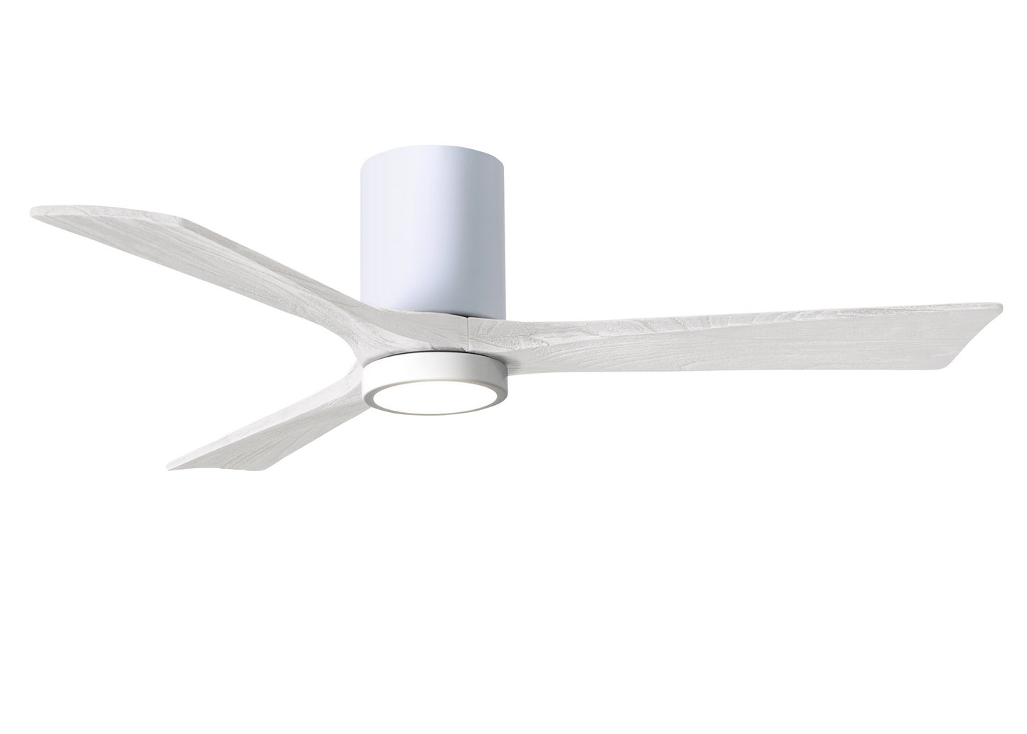 Matthews Fan Company - IR3HLK-WH-MWH-52 - 52"Ceiling Fan - Irene-3HLK - Gloss White
