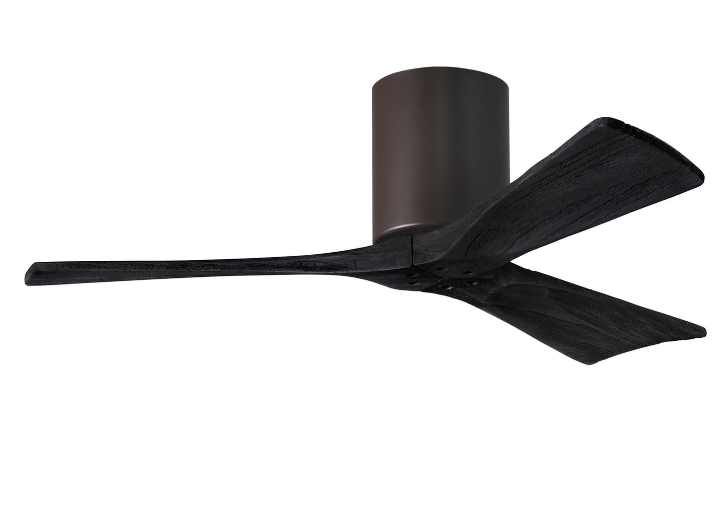 Matthews Fan Company - IR3H-TB-BK-42 - 42"Ceiling Fan - Irene-3H - Textured Bronze