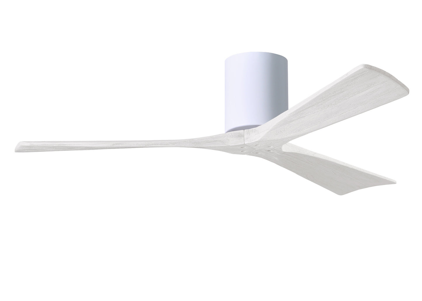 Matthews Fan Company - IR3H-WH-MWH-52 - 52"Ceiling Fan - Irene-3H - Gloss White