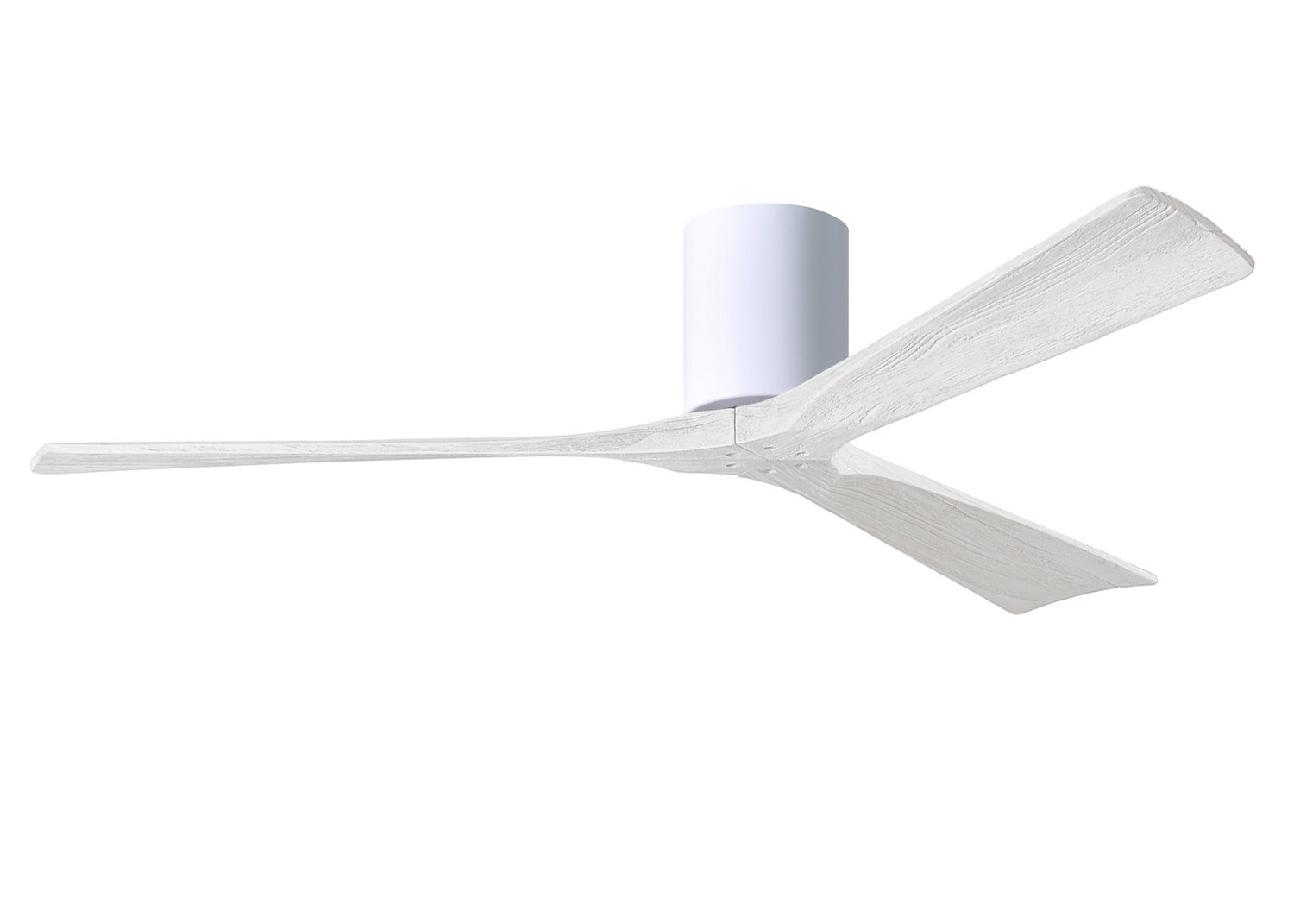 Matthews Fan Company - IR3H-WH-MWH-60 - 60"Ceiling Fan - Irene-3H - Gloss White