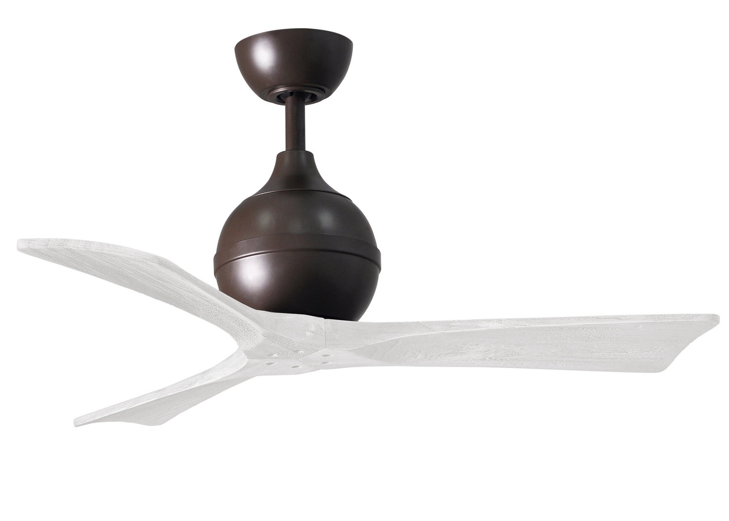 Matthews Fan Company - IR3-TB-MWH-42 - 42"Ceiling Fan - Irene-3 - Textured Bronze