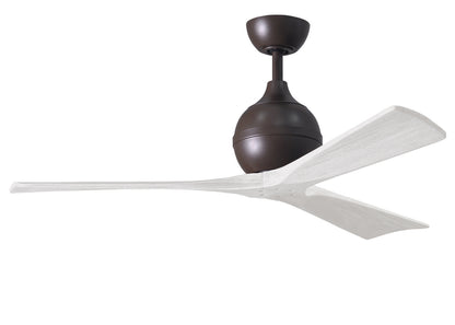 Matthews Fan Company - IR3-TB-MWH-52 - 52"Ceiling Fan - Irene-3 - Textured Bronze