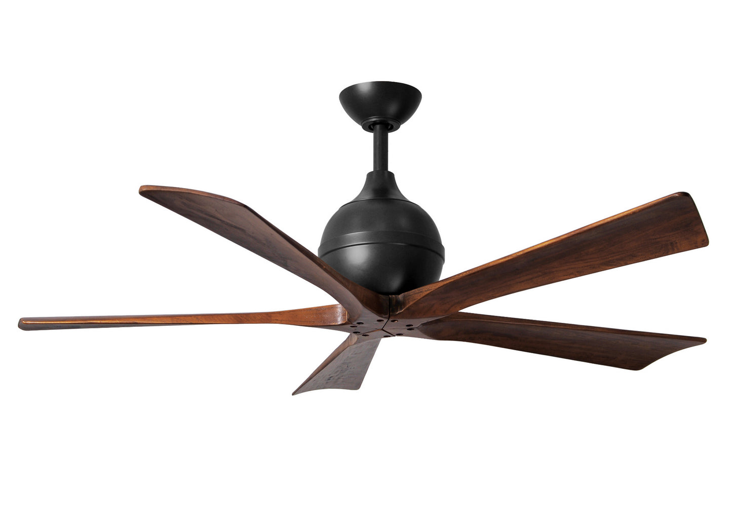 Matthews Fan Company - IR5-BK-WA-52 - 52"Ceiling Fan - Irene-5 - Matte Black