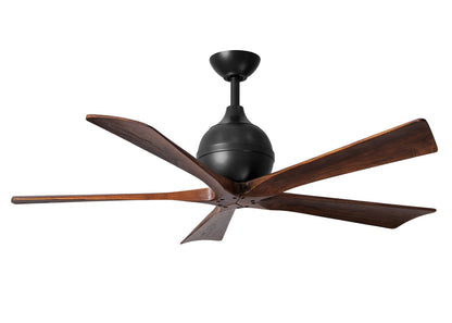 Matthews Fan Company - IR5-BK-WA-52 - 52"Ceiling Fan - Irene-5 - Matte Black