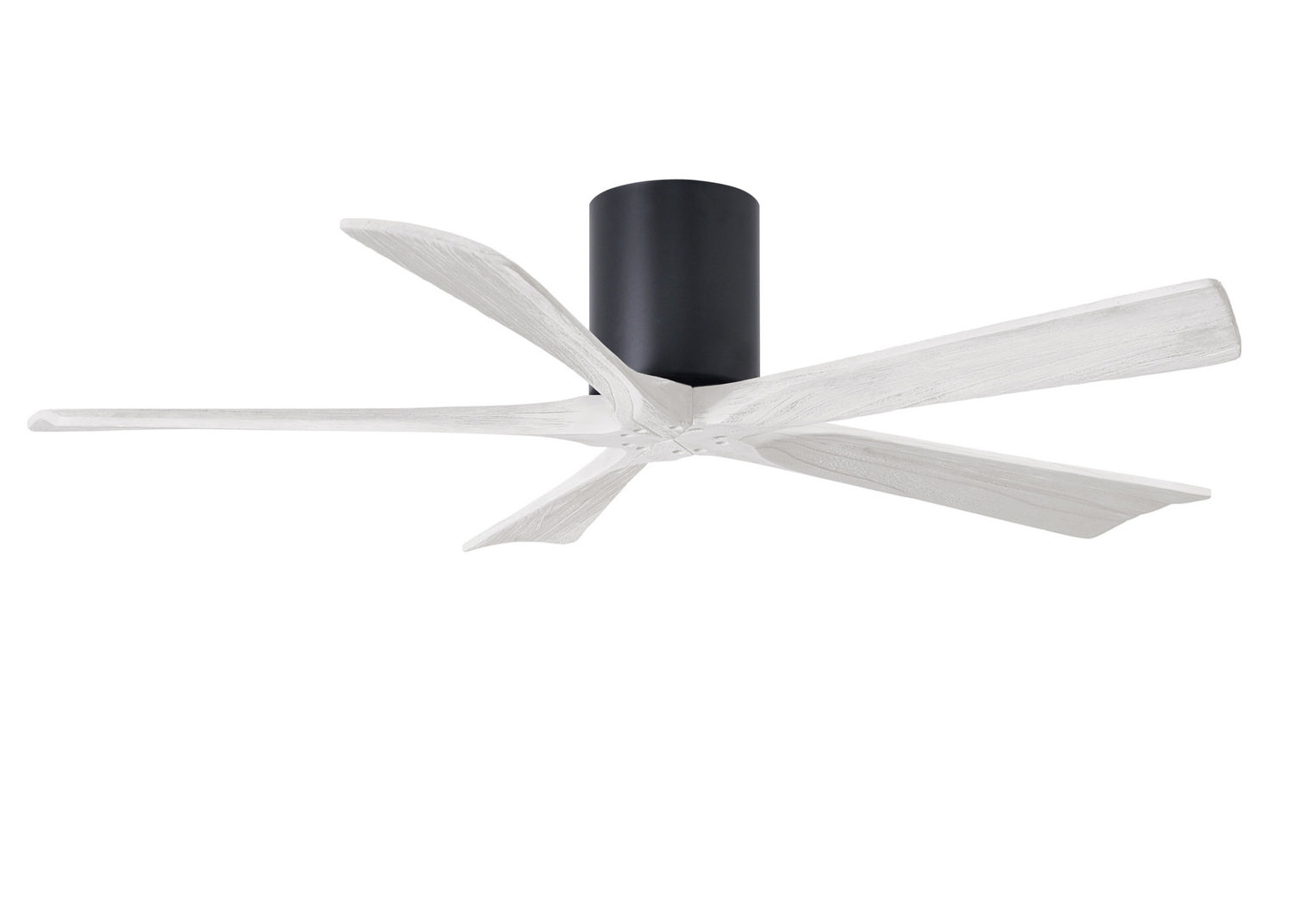 Matthews Fan Company - IR5H-BK-MWH-52 - 52"Ceiling Fan - Irene-5H - Matte Black