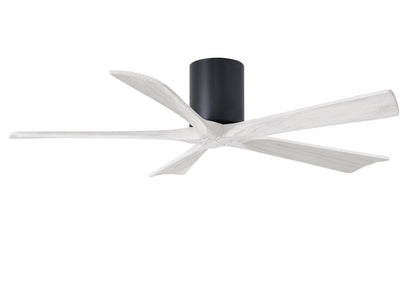 Matthews Fan Company - IR5H-BK-MWH-52 - 52"Ceiling Fan - Irene-5H - Matte Black