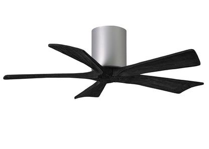 Matthews Fan Company - IR5H-BN-BK-42 - 42"Ceiling Fan - Irene-5H - Brushed Nickel