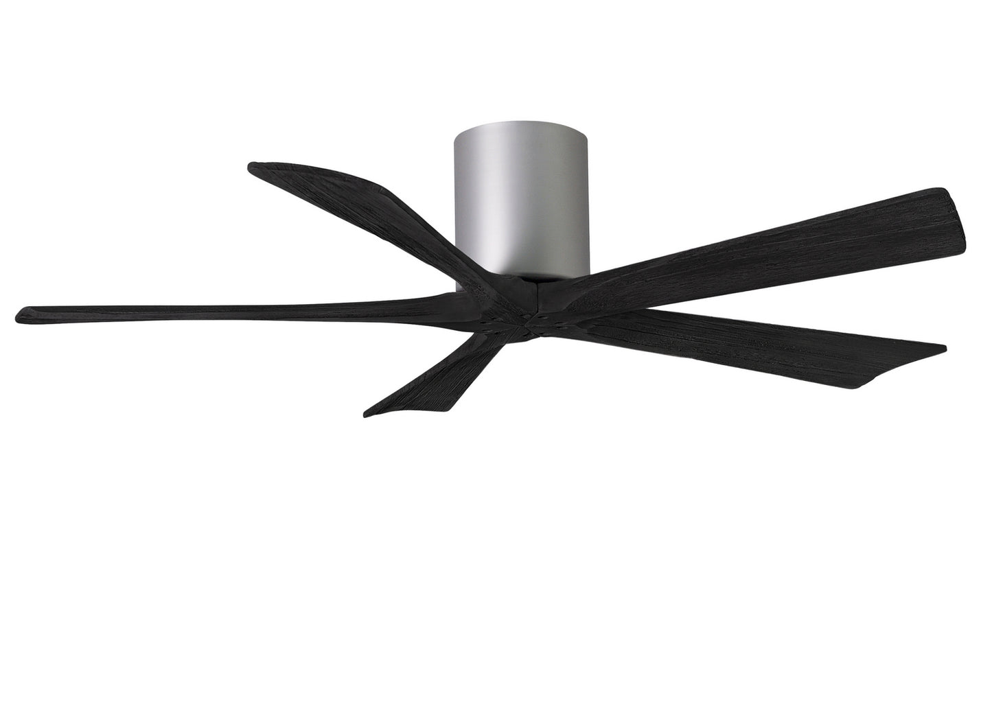 Matthews Fan Company - IR5H-BN-BK-52 - 52"Ceiling Fan - Irene-5H - Brushed Nickel