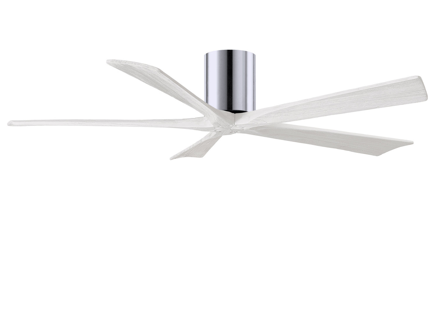 Matthews Fan Company - IR5H-CR-MWH-60 - 60"Ceiling Fan - Irene-5H - Polished Chrome