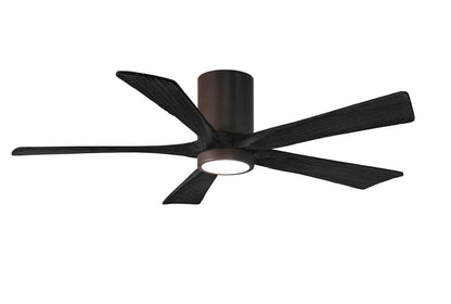 Matthews Fan Company - IR5HLK-TB-BK-52 - 52"Ceiling Fan - Irene-5HLK - Textured Bronze