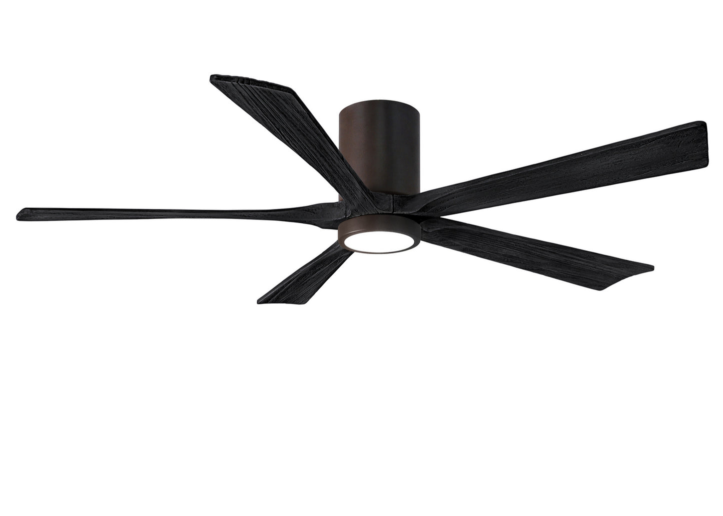 Matthews Fan Company - IR5HLK-TB-BK-60 - 60"Ceiling Fan - Irene-5HLK - Textured Bronze