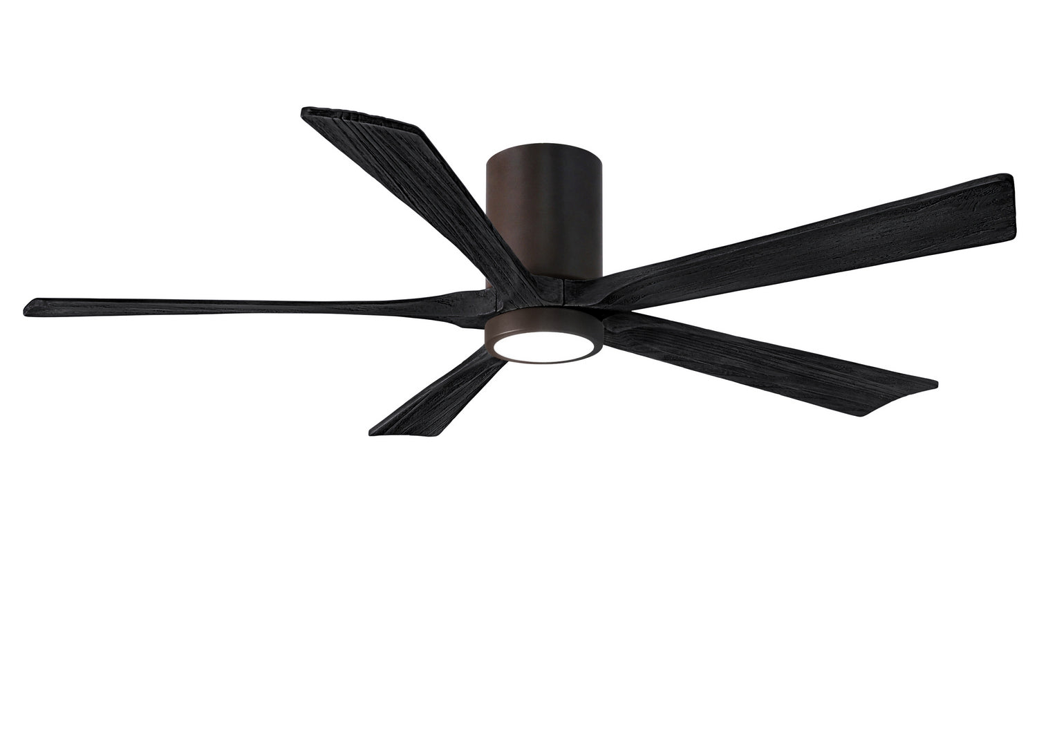 Matthews Fan Company - IR5HLK-TB-BK-60 - 60"Ceiling Fan - Irene-5HLK - Textured Bronze