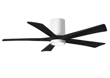 Matthews Fan Company - IR5HLK-WH-BK-52 - 52"Ceiling Fan - Irene-5HLK - Gloss White