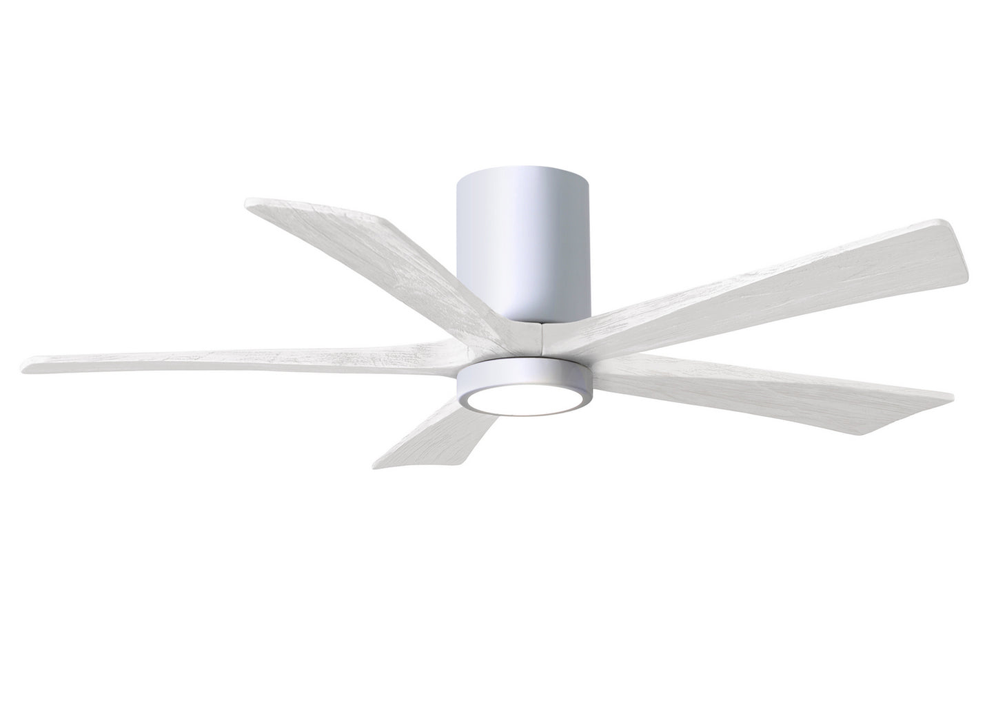 Matthews Fan Company - IR5HLK-WH-MWH-52 - 52"Ceiling Fan - Irene-5HLK - Gloss White