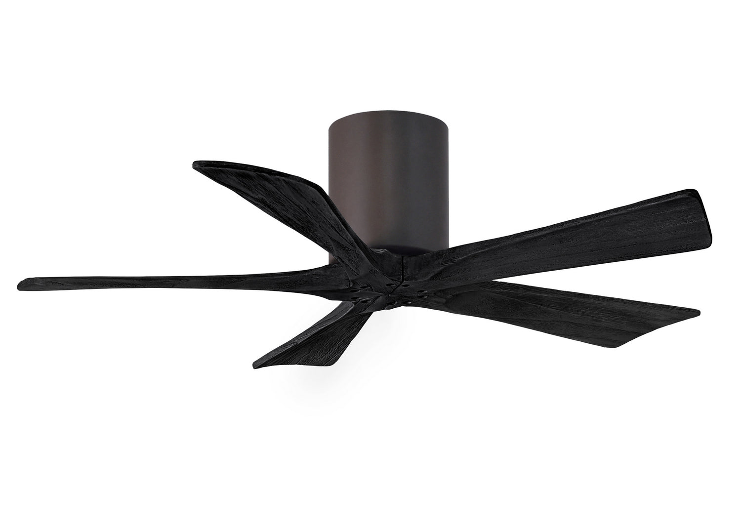 Matthews Fan Company - IR5H-TB-BK-42 - 42"Ceiling Fan - Irene-5H - Textured Bronze
