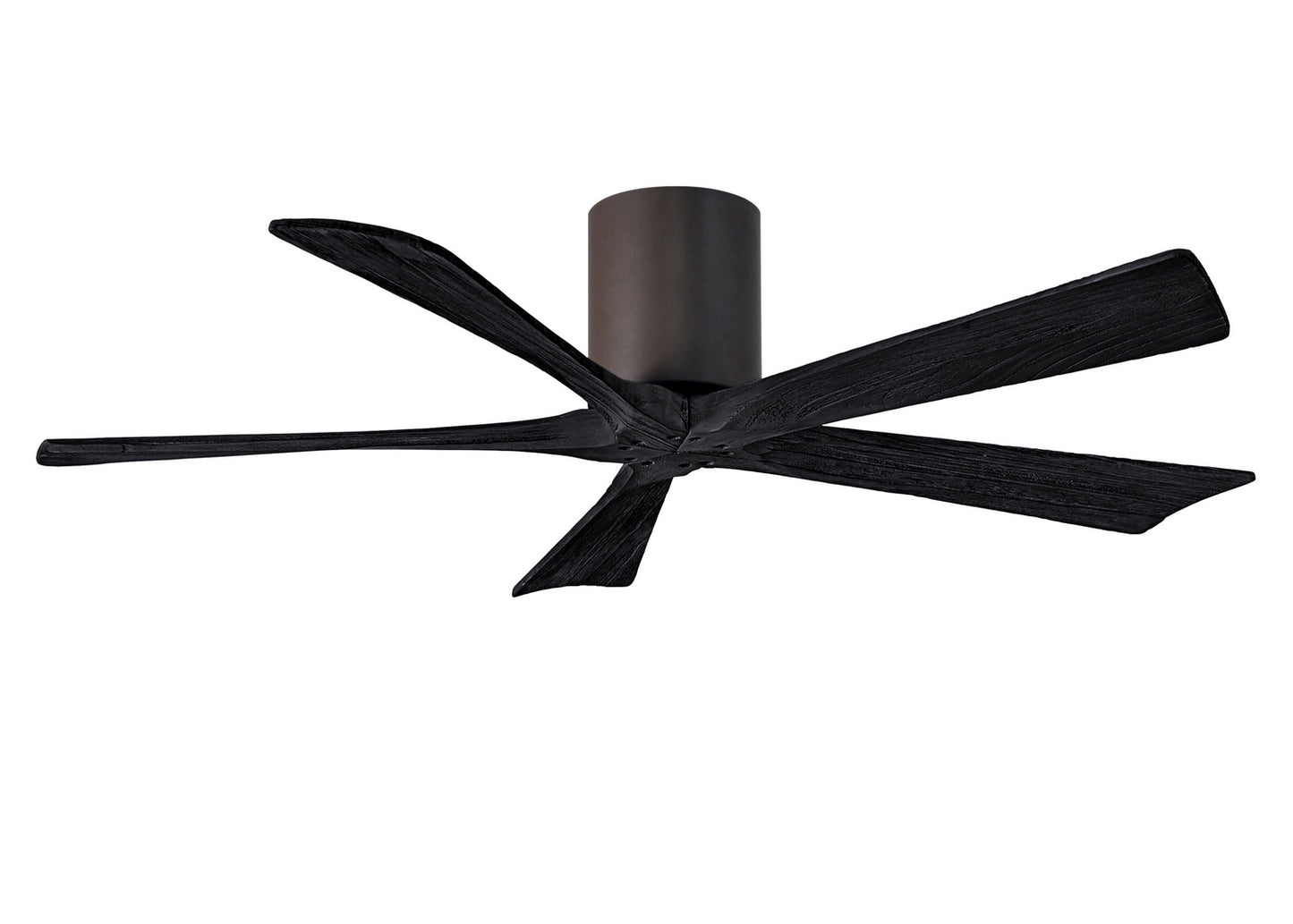 Matthews Fan Company - IR5H-TB-BK-52 - 52"Ceiling Fan - Irene-5H - Textured Bronze