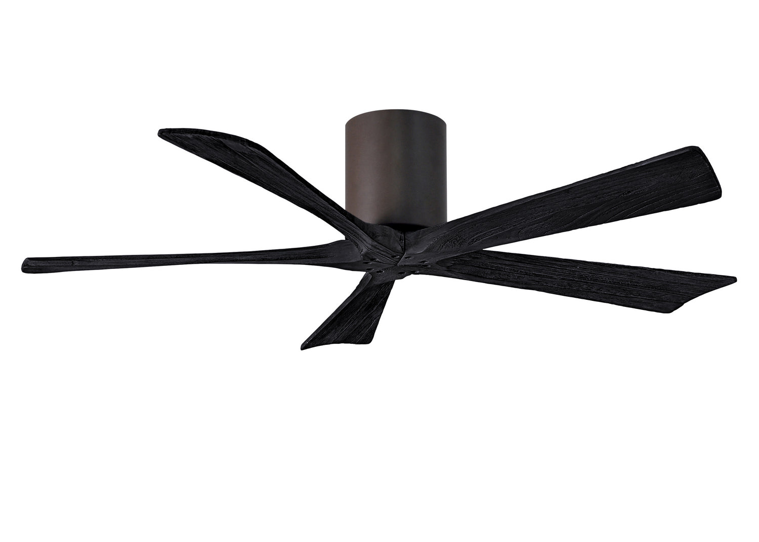 Matthews Fan Company - IR5H-TB-BK-52 - 52"Ceiling Fan - Irene-5H - Textured Bronze