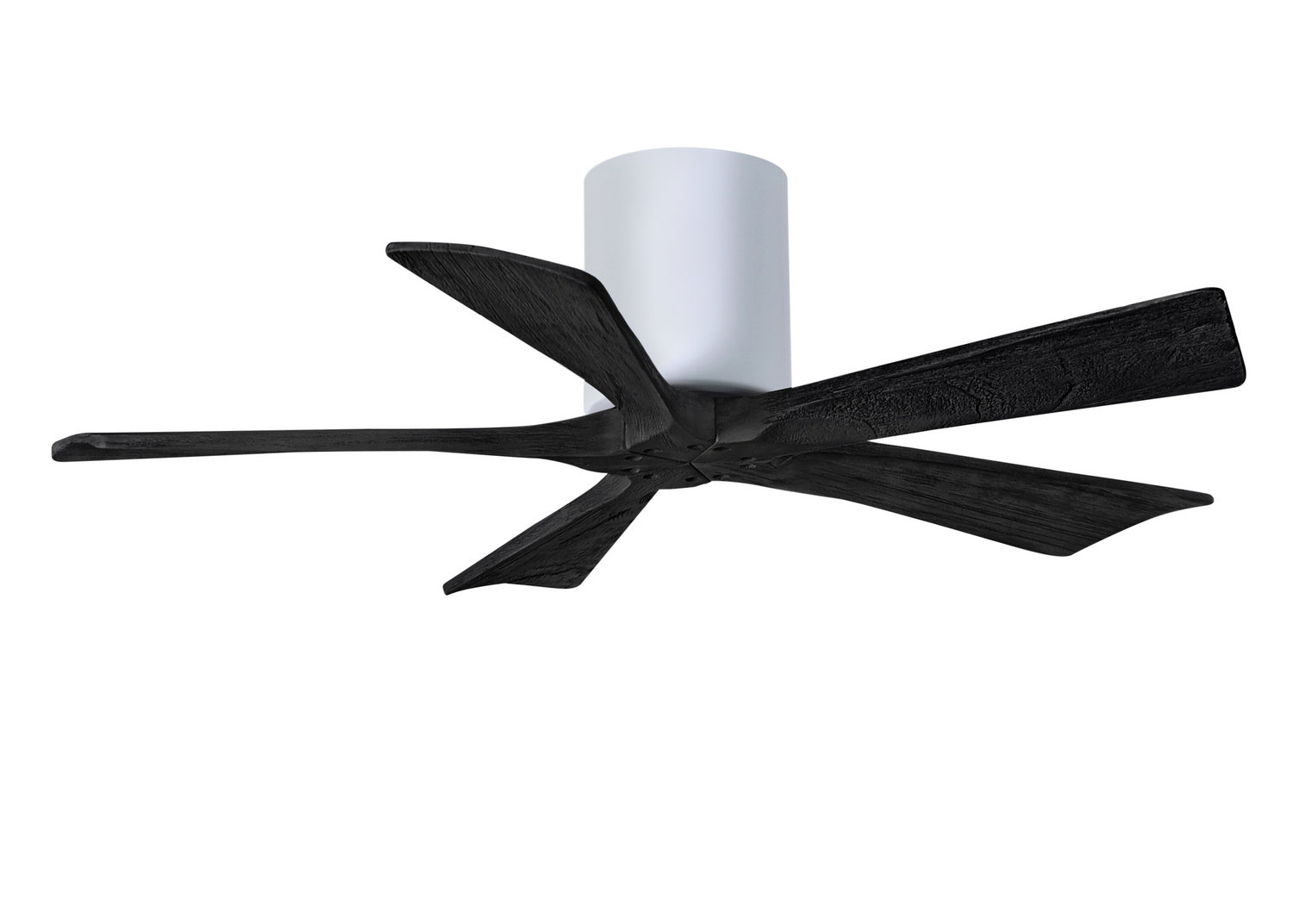 Matthews Fan Company - IR5H-WH-BK-42 - 42"Ceiling Fan - Irene-5H - Gloss White