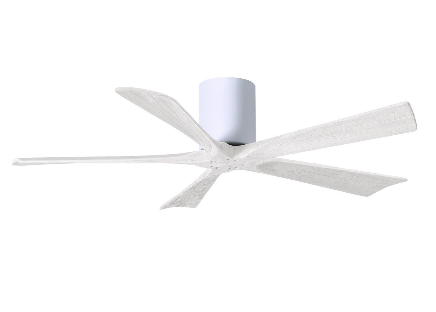 Matthews Fan Company - IR5H-WH-MWH-52 - 52"Ceiling Fan - Irene-5H - Gloss White