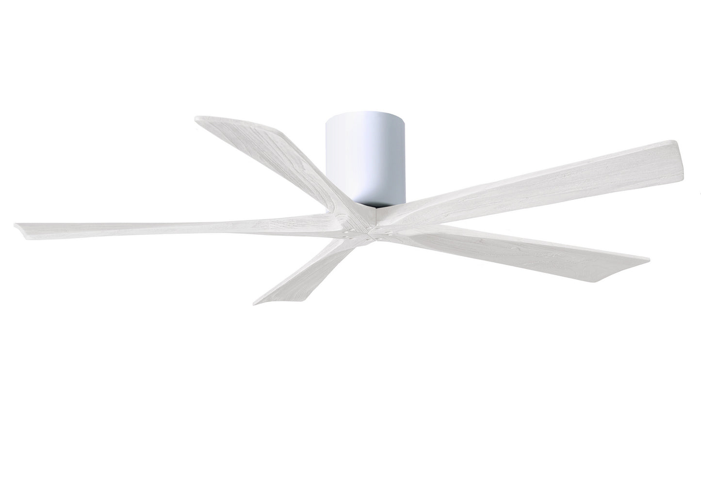 Matthews Fan Company - IR5H-WH-MWH-60 - 60"Ceiling Fan - Irene-5H - Gloss White