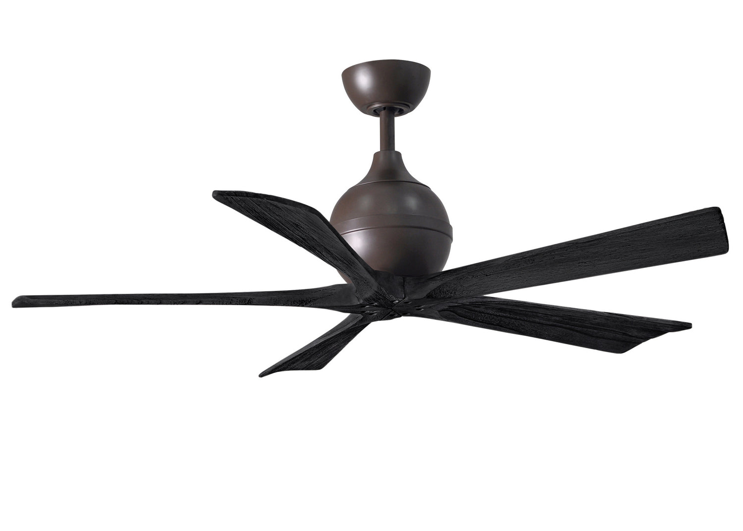 Matthews Fan Company - IR5-TB-BK-52 - 52"Ceiling Fan - Irene-5 - Textured Bronze