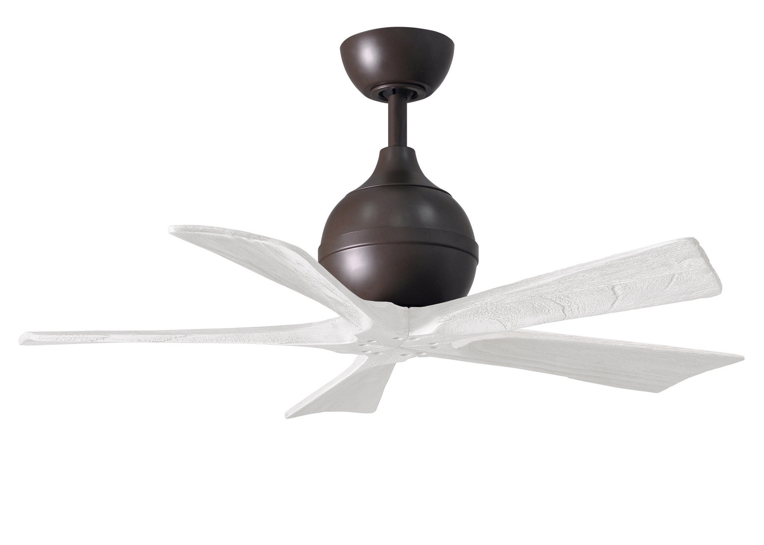 Matthews Fan Company - IR5-TB-MWH-42 - 42"Ceiling Fan - Irene-5 - Textured Bronze